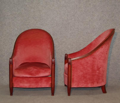 Fauteuils 1925 par DIM René Joubert et Philippe Petit