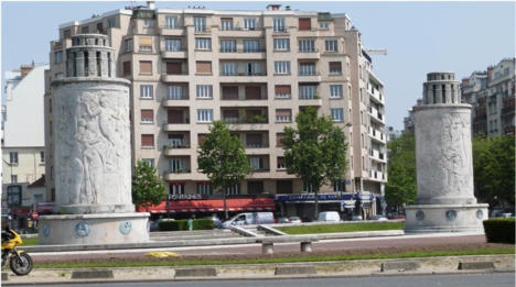 Fontaines de la Porte de Saint-Cloud 1937
