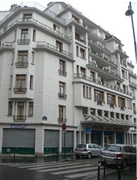 Ensemble de la rue des Amiraux 1927 H. Sauvage architecte