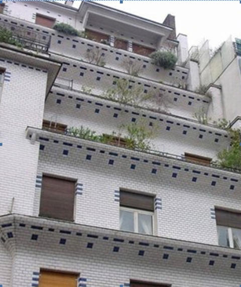 Immeuble de la rue Vavin H. Sauvage 1912-1913