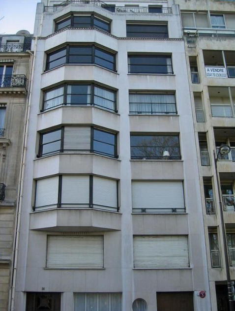 Immeuble 14 rue Guynemer Paris 6e Michel Roux-Spitz 1928