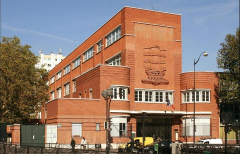 Collège Boris Vian 76 bd Berthier Paris 7e - Dresse et Oudin 1938
