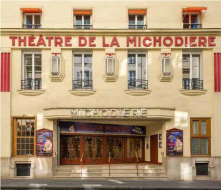 Théâtre de la Michodière Paris 2e - Auguste Bluysen 1925