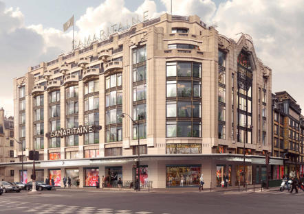 La Samaritaine Paris 1er - Sauivage et Jourdain 1869